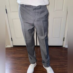 Express Men's Producer Charcoal Suit Trousers